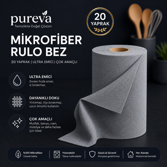 Pureva Mikrofiber Rulo